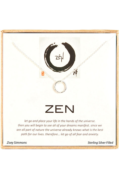 'Zen' Boxed Charm Necklace - SF