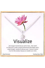 'Visualize' Boxed Charm Necklace - SF