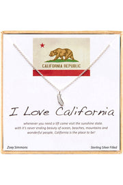 'I Love California' Boxed Charm Necklace - SF
