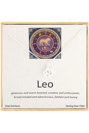 'Zodiac' Boxed Leo Necklace - SF
