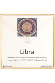 'Zodiac' Boxed Libra Necklace - SF