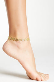 Filigree Pattern Anklet - GF