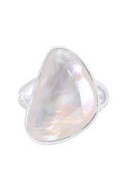 Mother Of Pearl Statement Ring - SF