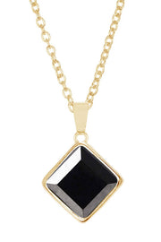 Hematite Rachel Pendant Necklace - GF