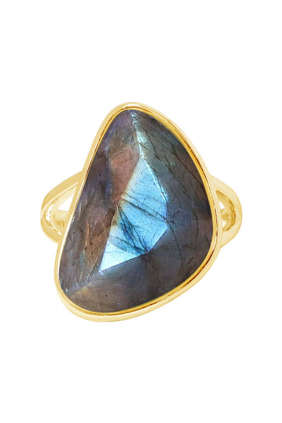 Labradorite Statement Ring - GF