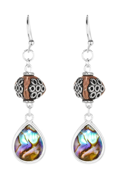 Abalone Eva Drop Earrings - SF