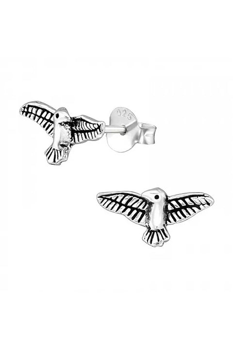 Sterling Silver Eagle Ear Studs - SS