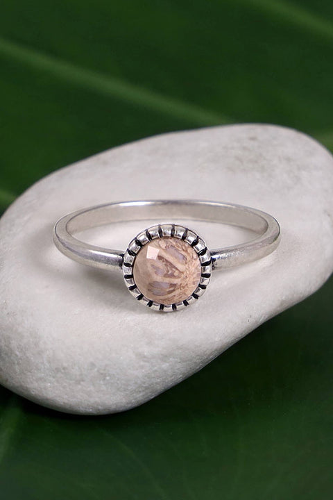 Lily Fossil Petite Ring - SF
