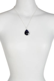 Crystal Per Cut Pendant Necklace - SF