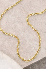 14k Gold Plated 1.2mm Singapore Chain - GP