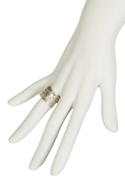 Faux Pearl Spinner Ring - SF