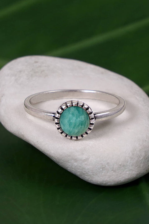 Amazonite Petite Ring - SF