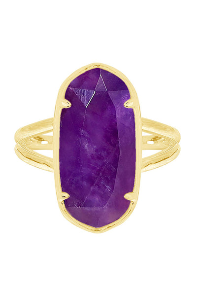 Amethyst Casey Ring - GF