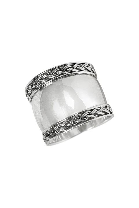 Sterling Silver Bali Ring - SS