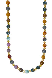 Mixed Jasper Chakra Necklace - GF