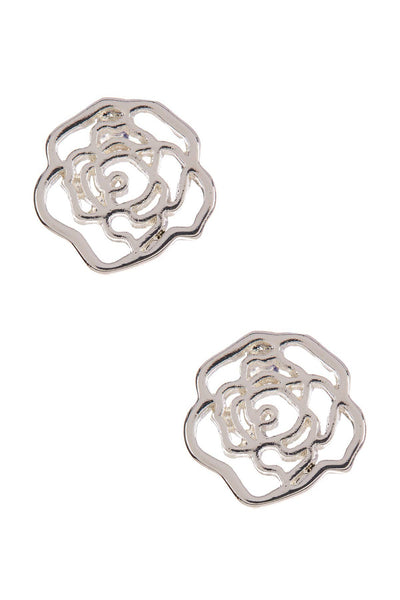 Rose Post Earrings - SF
