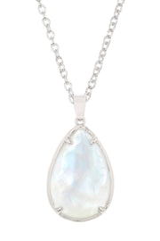 Mother Of Pearl Pendant Necklace - SF