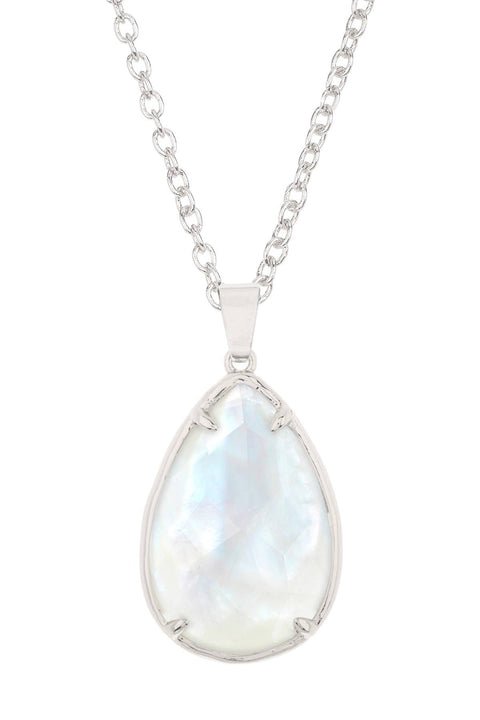 Mother Of Pearl Pendant Necklace - SF