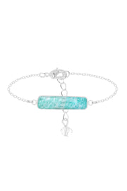 Amazonite Bar Bracelet - SF