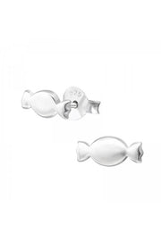 Sterling Silver Candy Ear Studs - SS