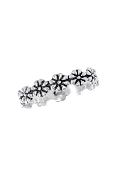 Sterling Silver Daisy Ring - SS