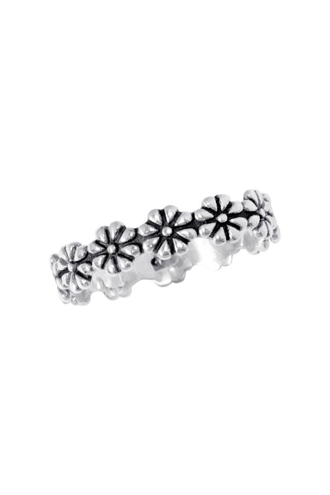 Sterling Silver Daisy Ring - SS