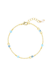 Blue Austrian Crystal Bracelet - GF