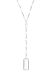 Moonstone Crystal Rachel Y Necklace - SF