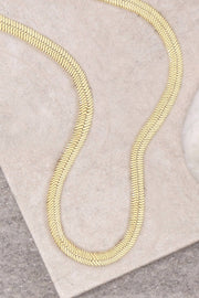 14k Gold Plated 3mm Magic Herringbone Chain - GP