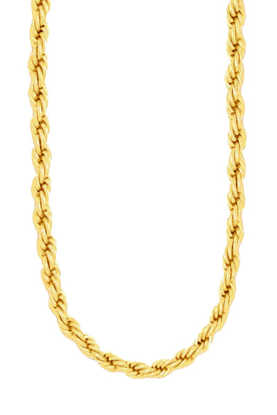 14k Gold Plated 2mm Rope Chain - GP