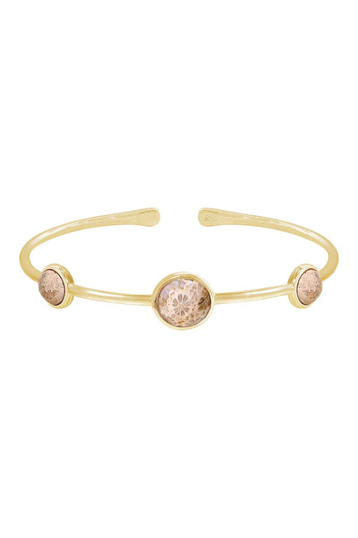 Lily Fossil Cuff Bracelet - GF