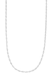 Sterling Silver Italian Rope Chain 2.2 mm x 18" - SS