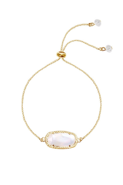 Mother Of Pearl Slider Bracelet - GF