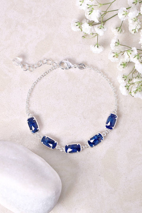 Lapis Link Bracelet - SF