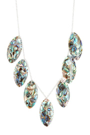 Abalone Shell Drape Necklace - SF