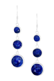 Lapis Stephanie Earrings - SF