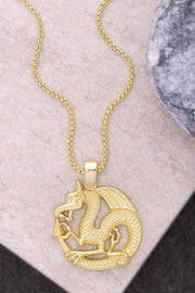 Dragon Pendant Necklace - GF