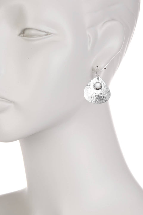 Mother Of Pearl & Drop Earrings - SF