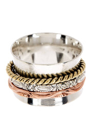 Handmade Bali Style Spinner Ring - SF