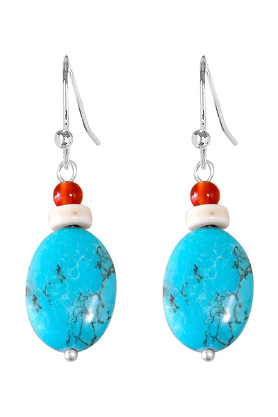 Turquoise Brighton Earrings - SF