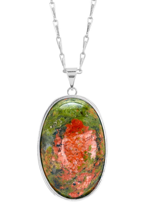 Unakite pendant deals
