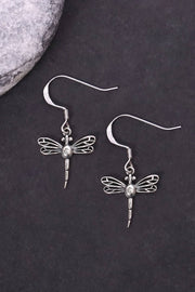Dragonfly Drop Earrings - SF