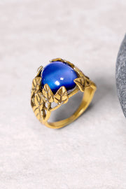 Labradorite Doublet Garden Ring In - GF